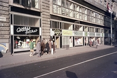 Hungary, Budapest V., Szabad sajtó út 6., üzletsor a Klotild-palota földszintjén., 1967, Artfókusz, Budapest, colorful, Fortepan #278876