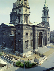 Magyarország, Budapest V., Szent István tér, Szent István-bazilika (Ybl Miklós, 1906.)., 1983, Artfókusz, Fábián József, Budapest, Bazilika, Fortepan #278930