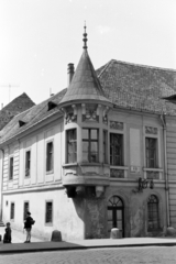 1960, Artfókusz, corner balcony, Fortepan #279143