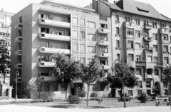 Magyarország, Budapest I., Vérmező, szemben az Attila út 131. és a 129. számú ház., 1961, Artfókusz, Fábián József, Budapest, Fortepan #279282