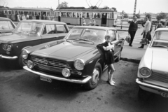 Hungary, Budapest XI., Szent Gellért tér, a felvétel a Gellért Szálló parkolójában készült., 1965, Artfókusz, Best of, Budapest, Fortepan #279389