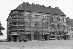 1960, Artfókusz, scaffolding, cornerhouse, Fortepan #279411