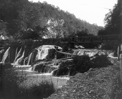 Horvátország, Plitvice Nemzeti Park, vízesés., 1908, Schoch Frigyes, vízesés, Fortepan #27942