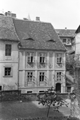 1960, Artfókusz, window, tenement house, Fortepan #279599