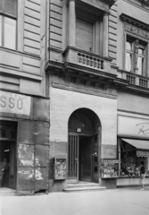 Magyarország, Budapest VII., Erzsébet (Lenin) körút 13., 1958, UVATERV, kirakat, Budapest, Fortepan #27977