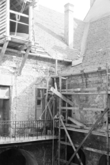 1959, Artfókusz, scaffolding, Fortepan #279780