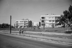 Hungary, Budapest XII., Eötvös út 47-53., KFKI lakótelep., 1968, Artfókusz, Budapest, Fortepan #279855