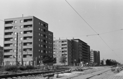 Magyarország, Budapest XIII., Béke utca, szemben a Fiastyúk (Thälmann) utca torkolata., 1964, Artfókusz, Fábián József, Budapest, Fortepan #279935