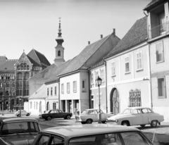 1972, Artfókusz, Fábián József, Trabant 601, Mercedes W115, Fortepan #280129