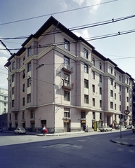 Magyarország, Budapest XIII., Katona József utca - Hollán Ernő (Fürst Sándor) utca kereszteződése., 1973, Artfókusz, Fábián József, Budapest, színes, Fortepan #280147