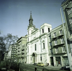 Hungary, Budapest V., Petőfi tér, szemben a felújított Nagyboldogasszony ortodox székesegyház., 1979, Artfókusz, Budapest, Fortepan #280224