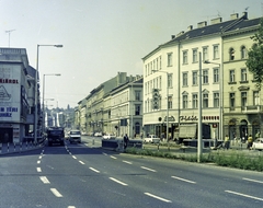 Magyarország, Budapest IX.,Budapest V., Kálvin tér, szemeben a Vámház (Tolbuhin) körút és a Szabadság híd., 1980, Artfókusz, Fábián József, Budapest, Fortepan #280286