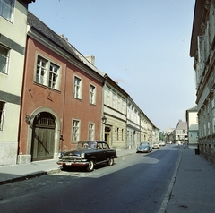 1972, Artfókusz, Fábián József, Volkswagen Bogár, GAZ M21 Volga, MG-márka, színes, Fortepan #280333