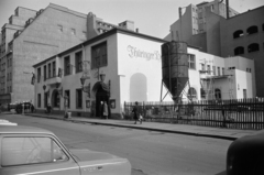 Germany, Leipzig, Burgstraße, szemben a 19. szám alatt a Thüringer Hof tradicionális étterem., 1967, Artfókusz, GDR, Fortepan #280547