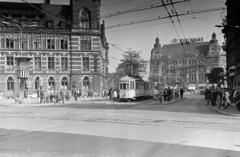 Germany, Erfurt, az Anger és a Bahnhofstraße kereszteződése, szemben a Central Warenhaus., 1965, Artfókusz, GDR, Fortepan #280853