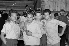 1959, Artfókusz, Best of, tableau, boys, arms around shoulders, Fortepan #280924