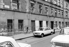 Magyarország, Budapest VII., Hársfa utca 33. számú ház., 1971, Artfókusz, Fábián József, rendszám, Wartburg 353, Polski Fiat 125p, Budapest, Fortepan #280958