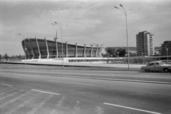 Bulgaria, Varna, bulevard "Knyaz Boris I" (bulevard "Lenin"), Kulturális és Sportpalota., 1969, Artfókusz, Fortepan #281118