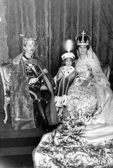 IV. Károly, Zita és Habsburg Ottó koronázási képe, 1916, Habsburg Ottó Alapítvány, híres ember, házaspár, Fortepan #281231