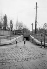 Magyarország, Budapest IX., Gyáli úti gyalogos aluljáró a Fék utcától a Péceli utca felé. A kép forrását kérjük így adja meg: Fortepan / Budapest Főváros Levéltára. Levéltári jelzet: HU.BFL.XV.19.c.10, 1971, Budapest Főváros Levéltára / BRFK helyszínelési fényképei, BRFK Hivatala Bűnügyi Technikai Osztály, Budapest, aluljáró, Fortepan #282491