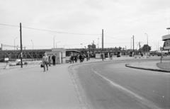 Magyarország, Budapest XIV., Őrs vezér tere, a felvétel a Kerepesi úti HÉV végállomás átépítésekor készült. A kép forrását kérjük így adja meg: Fortepan / Budapest Főváros Levéltára. Levéltári jelzet: HU.BFL.XV.19.c.10, 1972, Budapest Főváros Levéltára / BRFK helyszínelési fényképei, BRFK Hivatala Bűnügyi Technikai Osztály, Budapest, Fortepan #282787