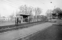 Magyarország, Budapest X., Kozma utca, villamosmegálló az Új Köztemető főbejárata előtt. A kép forrását kérjük így adja meg: Fortepan / Budapest Főváros Levéltára. Levéltári jelzet: HU.BFL.XV.19.c.10, 1972, Budapest Főváros Levéltára / BRFK helyszínelési fényképei, BRFK Hivatala Bűnügyi Technikai Osztály, Budapest, Fortepan #283837