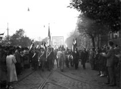 1956, Magyar Kulturális Intézet Varsó-Fundacja Muzyka Odnaleziona, Fortepan #284986