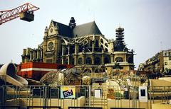 Franciaország, Párizs, Szent Eustachius-templom (Église Saint-Eustache)., 1983, Gara Andor, Fortepan #285105