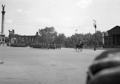 1938, Gara Andor, parade, gendarme, Fortepan #285228