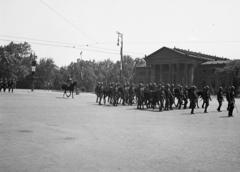 1938, Gara Andor, parade, Fortepan #285231