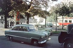 1959, Gara Andor, car park, Fortepan #285484