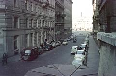 1959, Gara Andor, car park, Fortepan #285489