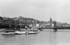 1960, Gara Andor, Danube, Fortepan #285534