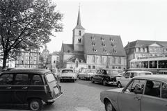 France, Strasbourg, Szent Miklós-templom., 1969, Gara Andor, Fortepan #285654