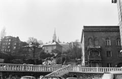 Magyarország, Budapest I., Corvin tér, fenn a budai Várban a Mátyás-templom., 1980, Gara Andor, Budapest, Fortepan #285706