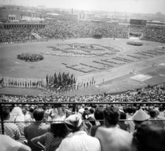 Magyarország, Népstadion, Budapest XIV., a megnyitás napján (1953. augusztus 20.)., 1953, Gara Andor, Best of, Budapest, Fortepan #285836