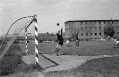 1961, Garaczi László, kapus, futballpálya, Fortepan #285910