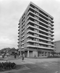 Magyarország, Zalaegerszeg, Kossuth Lajos utca - Petőfi Sándor utca kereszteződés., 1968, Építésügyi Dokumentációs és Információs Központ, VÁTI, Fortepan #28596