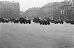 1960, Garaczi László, GAZ 69, GAZ 63, Fortepan #285969