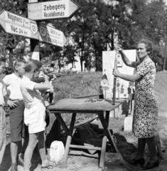 Hungary, Zebegény, a felvétel a strandlejárónál készült., 1938, Kieselbach Tamás, Fortepan #286500