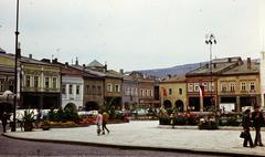 Szlovákia, Zsolna, Mariánske námestie., 1973, Kozák, Fortepan #286537