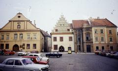 Csehország, Tábor, Zizkovo Námestí., 1973, Kozák, Fortepan #286563