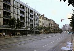 Magyarország, Debrecen, Piac utca (Vörös Hadsereg útja) a Petőfi tértől a Kossuth tér irányába., 1972, Kozák, Fortepan #286786