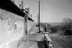 Magyarország, Óbuda, Budapest III., a Kiscelli Múzeum (az egykori Schmidt kastély) déli homlokzata a Doberdó út felé nézve., 1963, Szilvási hagyaték, Budapest, Fortepan #287110