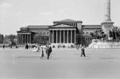 Magyarország, Budapest XIV., Hősök tere, Szépművészeti Múzeum., 1960, Tóth Ákos, Budapest, Fortepan #287172