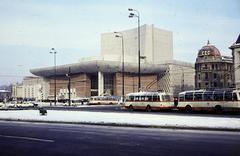 Romania, Bucharest, Bulevardul Nicolae Bălcescu, szemben a Teatrul Național „Ion Luca Caragiale”., 1968, Szomolányi József, Fortepan #287312