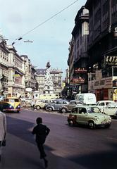 Ausztria, Bécs, Graben, szemben a Pestisoszlop., 1962, Szomolányi József, Fortepan #287335