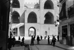 Spain, Plaça dels Furs, Serranos-tornyok., 1921, Lánchidi Péter, Fortepan #287518