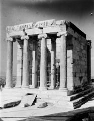 Greece, Athens, Akropolisz, Athéné és Niké temploma., 1923, Lánchidi Péter, ancient culture, Fortepan #287534