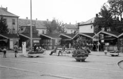 Magyarország, Hévíz, Deák Ferenc tér., 1971, Liszkay Ferenc, Fortepan #287554